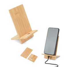 Bambusový stojánek na mobilní telefon