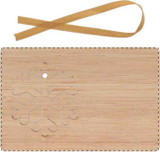 BooCard vánoční přání, sněhová vločka