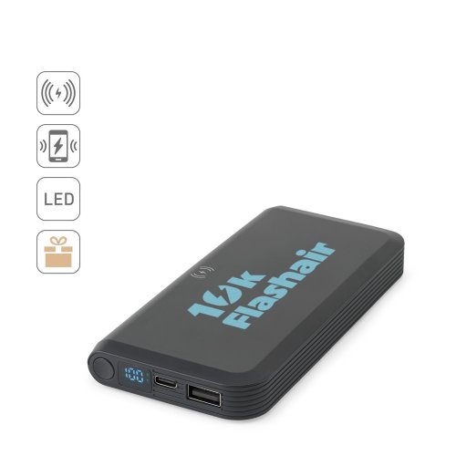 Powerbanka 10 000 mAh s 15W bezdrátovým nabíjením