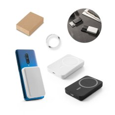 Magnetická powerbanka 5 000 mAh s bezdrátovým nabíjením 15 W