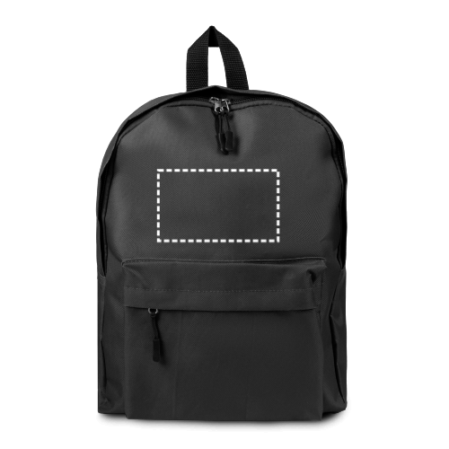 Polyesterový batoh s polstrovanými zády, 18 l