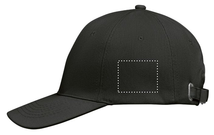 6 panelová baseballová čepice