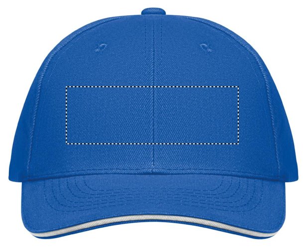 6 panelová baseballová čepice