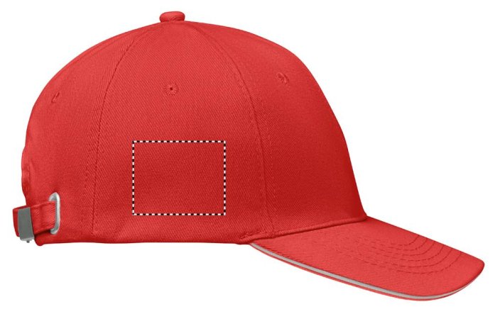 6 panelová baseballová čepice