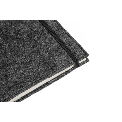 Poznámkový blok A5 s obalem z recyklované plsti