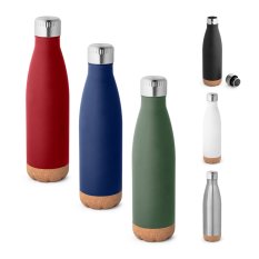 Nerezová termoska s korkovým dnem 560 ml