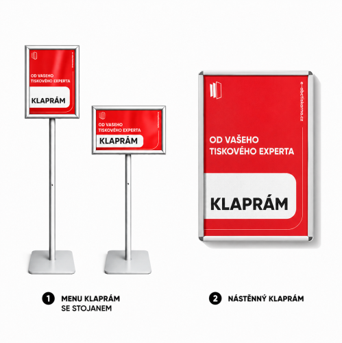 Klaprámy & menu klaprámy