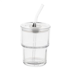 Glassip skleněný cestovní hrnek