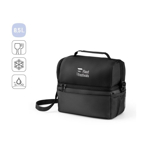 ZIPPERS COOLER. Chladicí taška 7L z materiálu 300D a 840D Jacquard