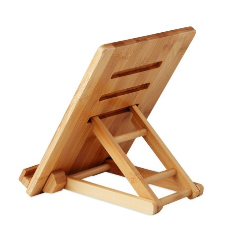 Bambusový stojánek tabletu