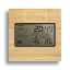 Stolní meteostanice z bambusu a ABS