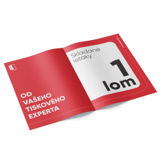 Letáky s lomem