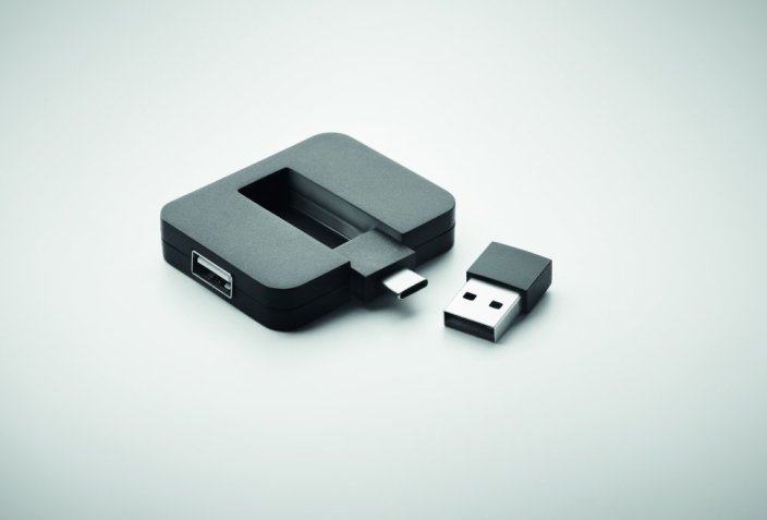 4portový USB rozbočovač