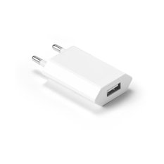USB-A napájací adaptér 5 W z recyklovaného ABS