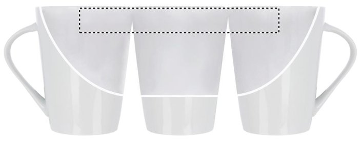 250 ml porcelánový hrnek kónick