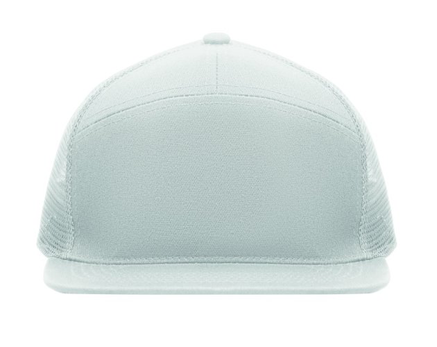 7panelová kšiltovka s plochým