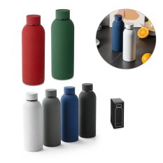 Dvojstenná vákuovo izolovaná nerezová fľaša 550 ml