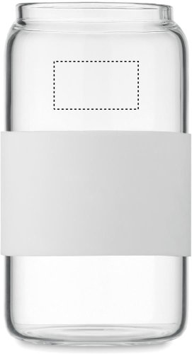 Borosilikátová sklenice 550ml s