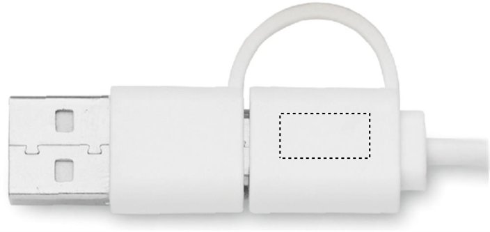 Bambusový USB rozbočovač