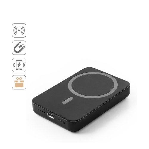 Magnetická powerbanka 5 000 mAh s bezdrátovým nabíjením 15 W