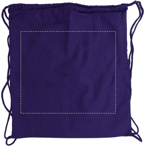 Bavlněný 100 gsm stahovací vak
