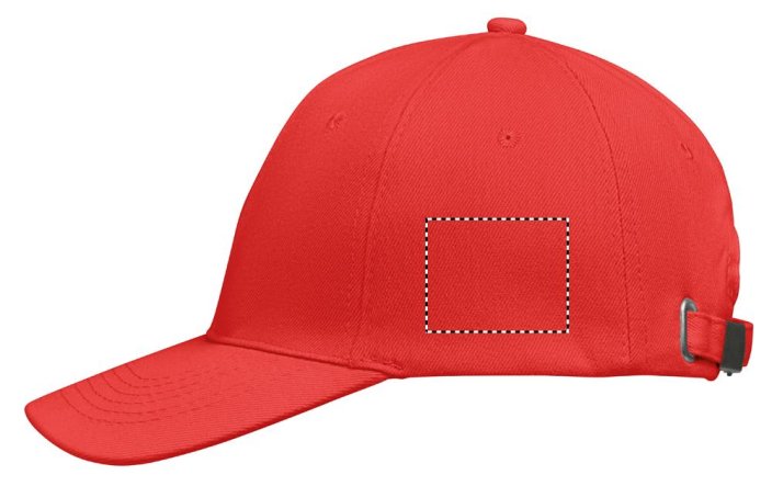 6 panelová baseballová čepice
