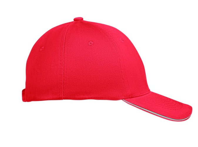 6 panelová baseballová čepice