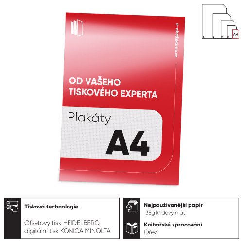 Plagáty A4