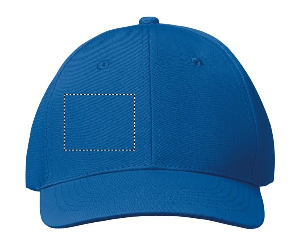 6 panelová baseballová čepice