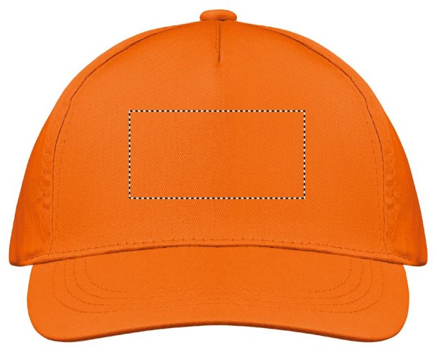 5 panelová baseballová čepice