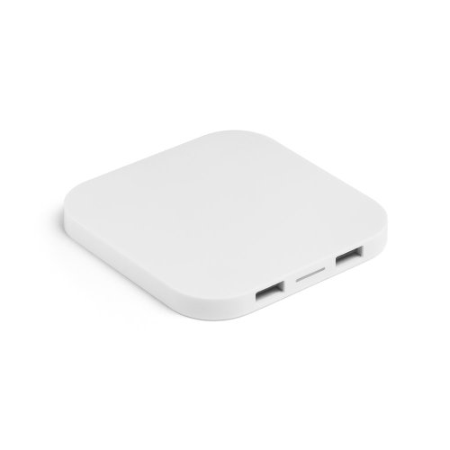 Bezdrátová nabíječka 15 W s USB hubem