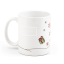 Keramický hrnek s vánoční dekorací 350 ml