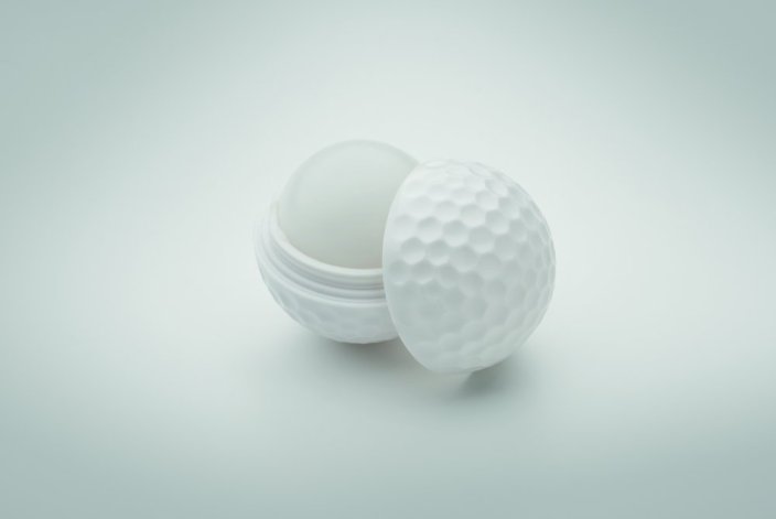 Balzám na rty, golfový míček