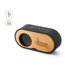 Prenosný Bluetooth reproduktor TILLY s bambusom