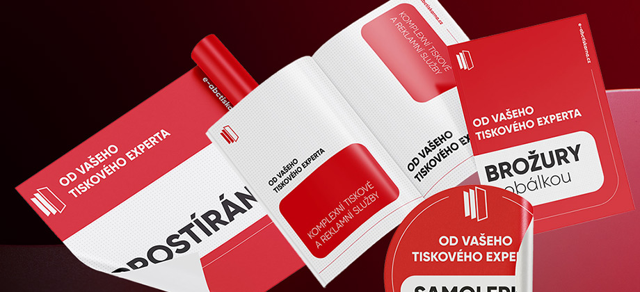 Ukážka tlačovín a dokončovacieho spracovania ABC Tlačiarne